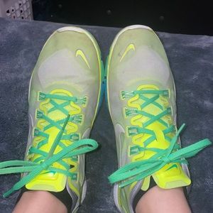 Nike Free Neon Shoes Size 9.5
